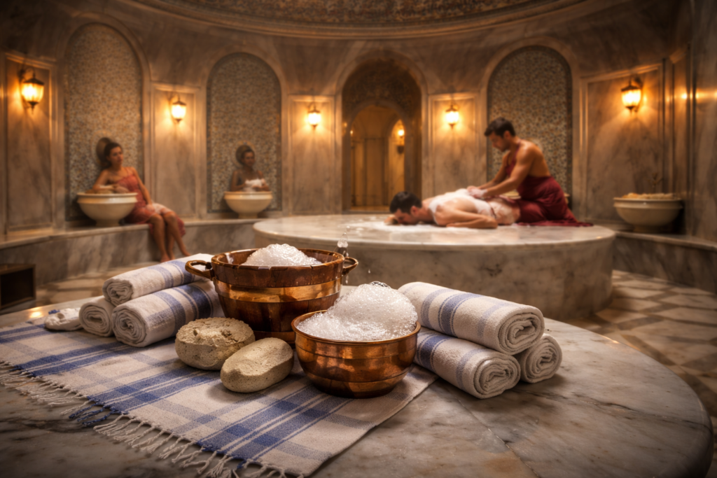 Booking a Turkish bath in Antalya