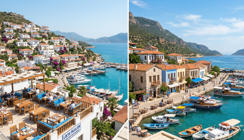 Kalkan and Kaş are just 30 km apart on Turkey's Turquoise Coast — but they offer two very different holiday experiences