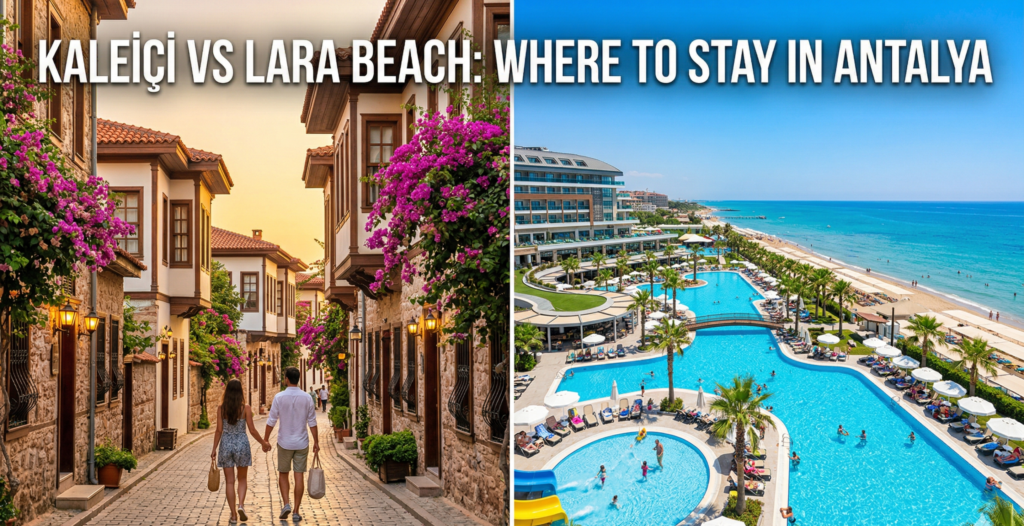 Staying in Kaleiçi vs Lara Beach: Which Antalya Neighborhood is For You?