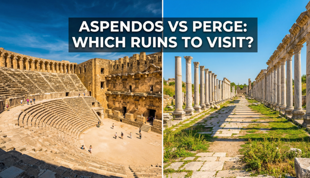 Aspendos vs Perge: Which Ancient Ruins to Visit Near Antalya?