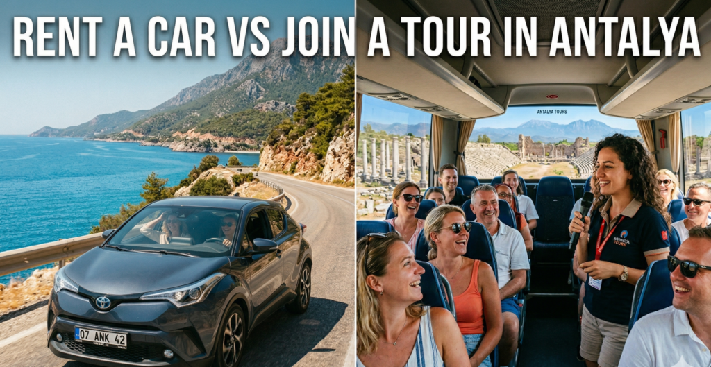 Renting a Car in Antalya vs Joining Tours: Pros & Cons