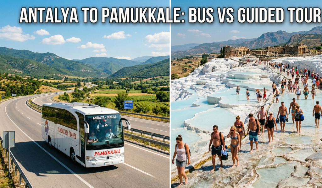 Antalya to Pamukkale: Bus vs Guided Tour — Which to Choose?
