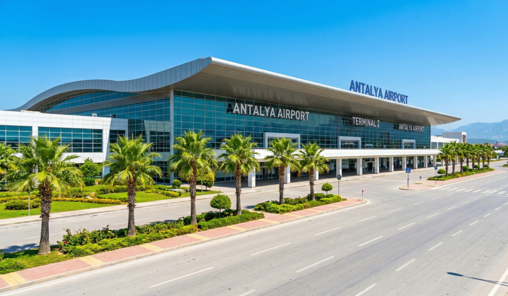 Antalya Airport terminal exterior