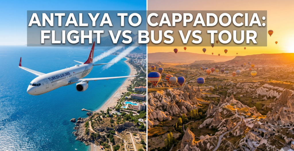 ntalya to Cappadocia: Flight vs Bus vs Tour Package?