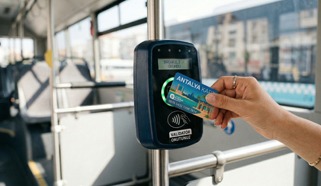 AntalyaKart contactless payment bus