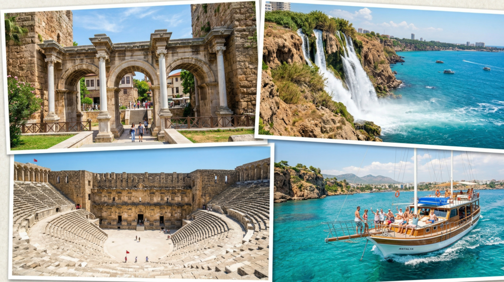 From ancient Roman ruins to dramatic waterfalls and turquoise seas — Antalya has something for every type of traveler.