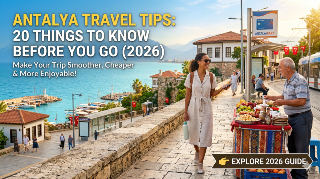 Antalya Travel Tips: 20 Things to Know Before You Go