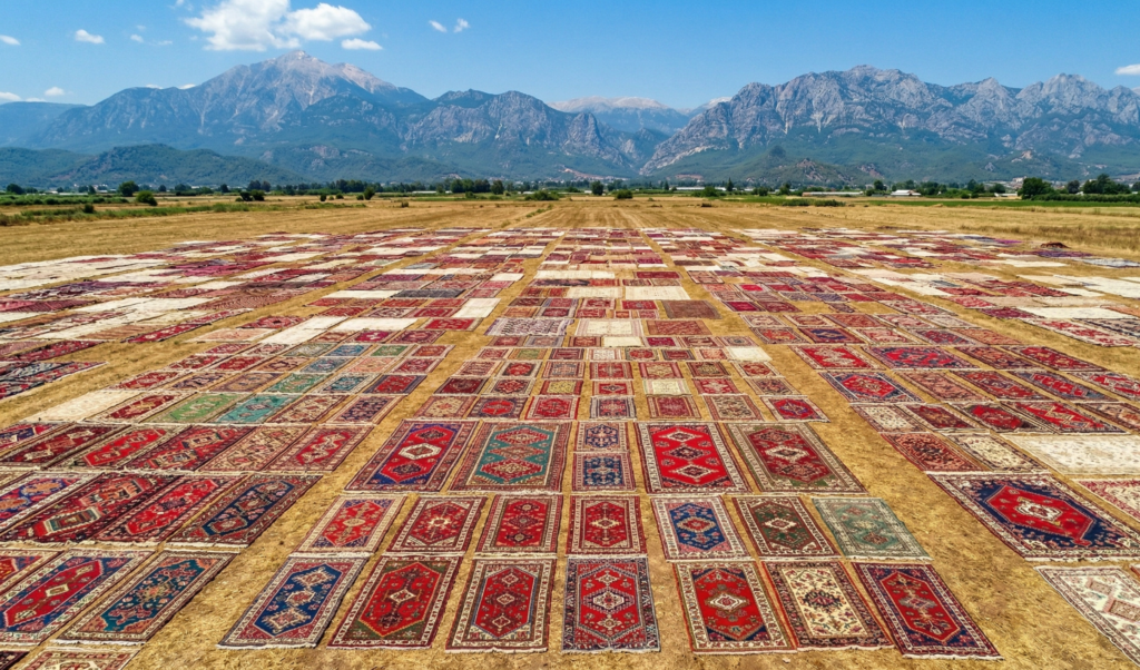 Döşemealtı carpet fields near Antalya – traditional Turkish hand-woven rugs