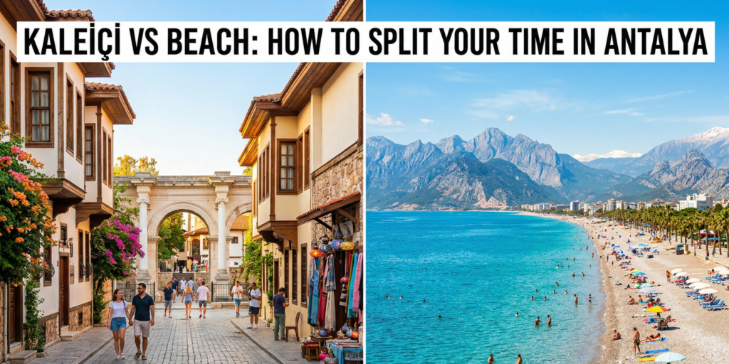 Antalya Old Town (Kaleiçi) vs Beach: How to Split Your Time