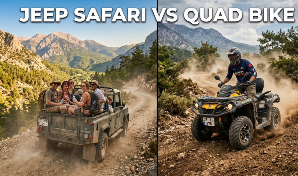 Jeep Safari vs Quad Bike Tour in Antalya: Which is Better?
