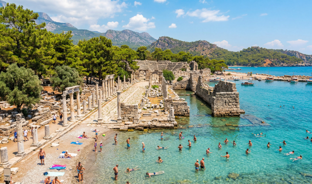 Phaselis: Swimming in an Ancient Harbor