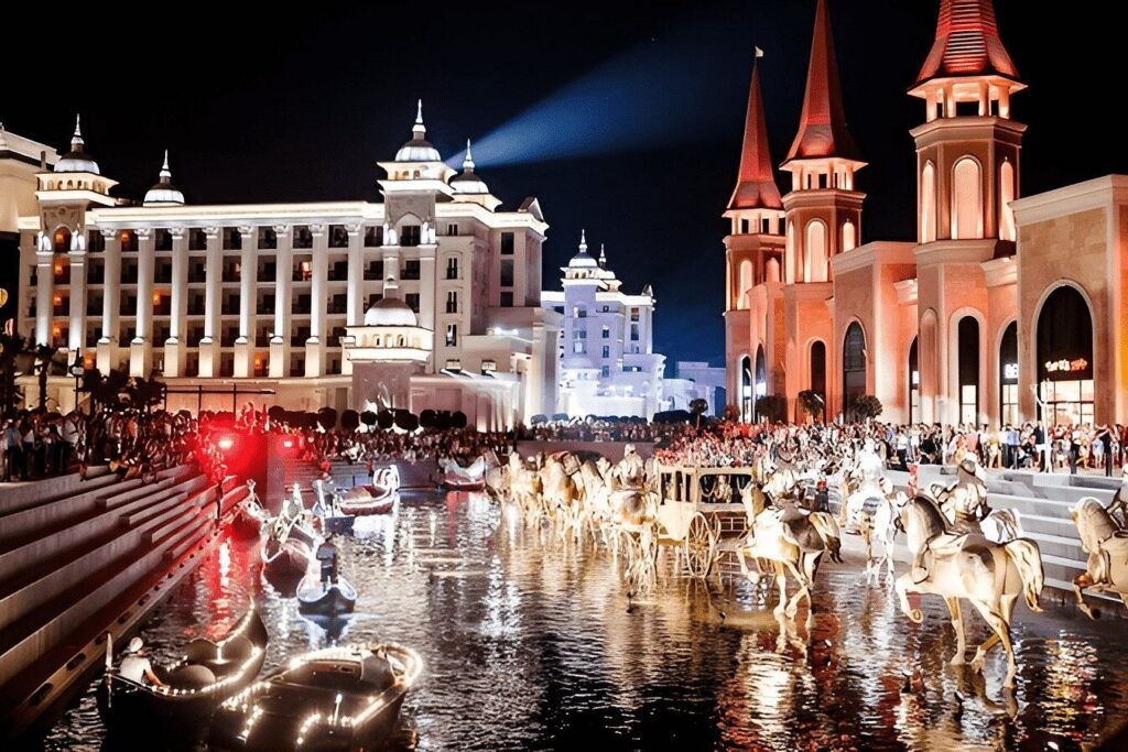 July is the perfect month for Antalya's water parks. Land of Legends is the biggest