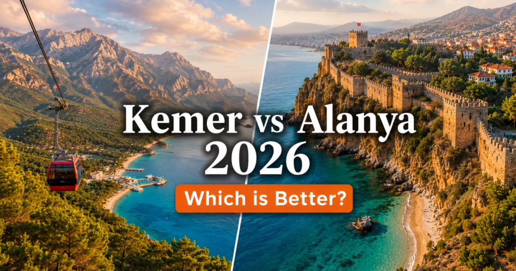 Kemer vs Alanya Turkey 2026 — which resort is better for your holiday
