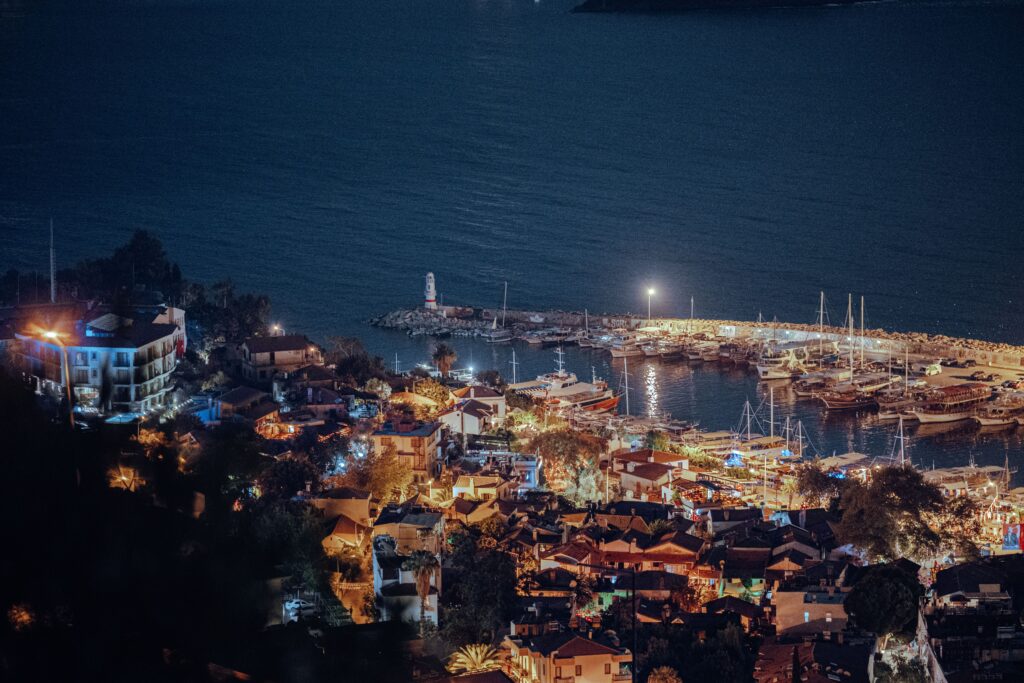 Seaside town of Kas, Turkey