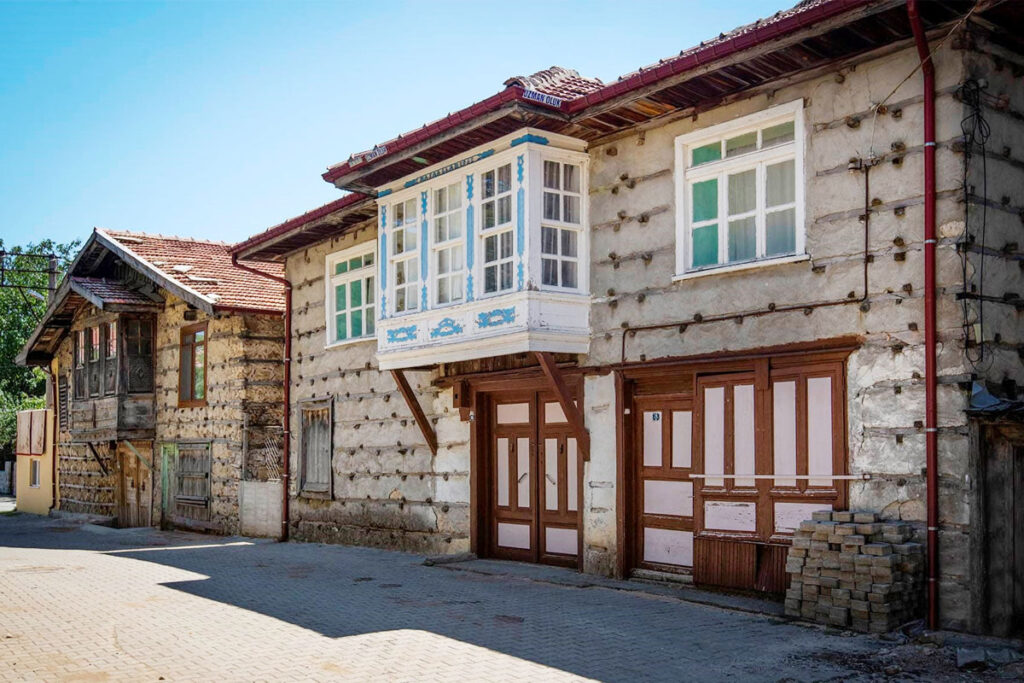 Buttoned Houses of Ormana Village, Antalya