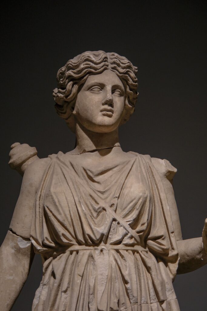 Classical statue from the Antalya Archaeological Museum's collection